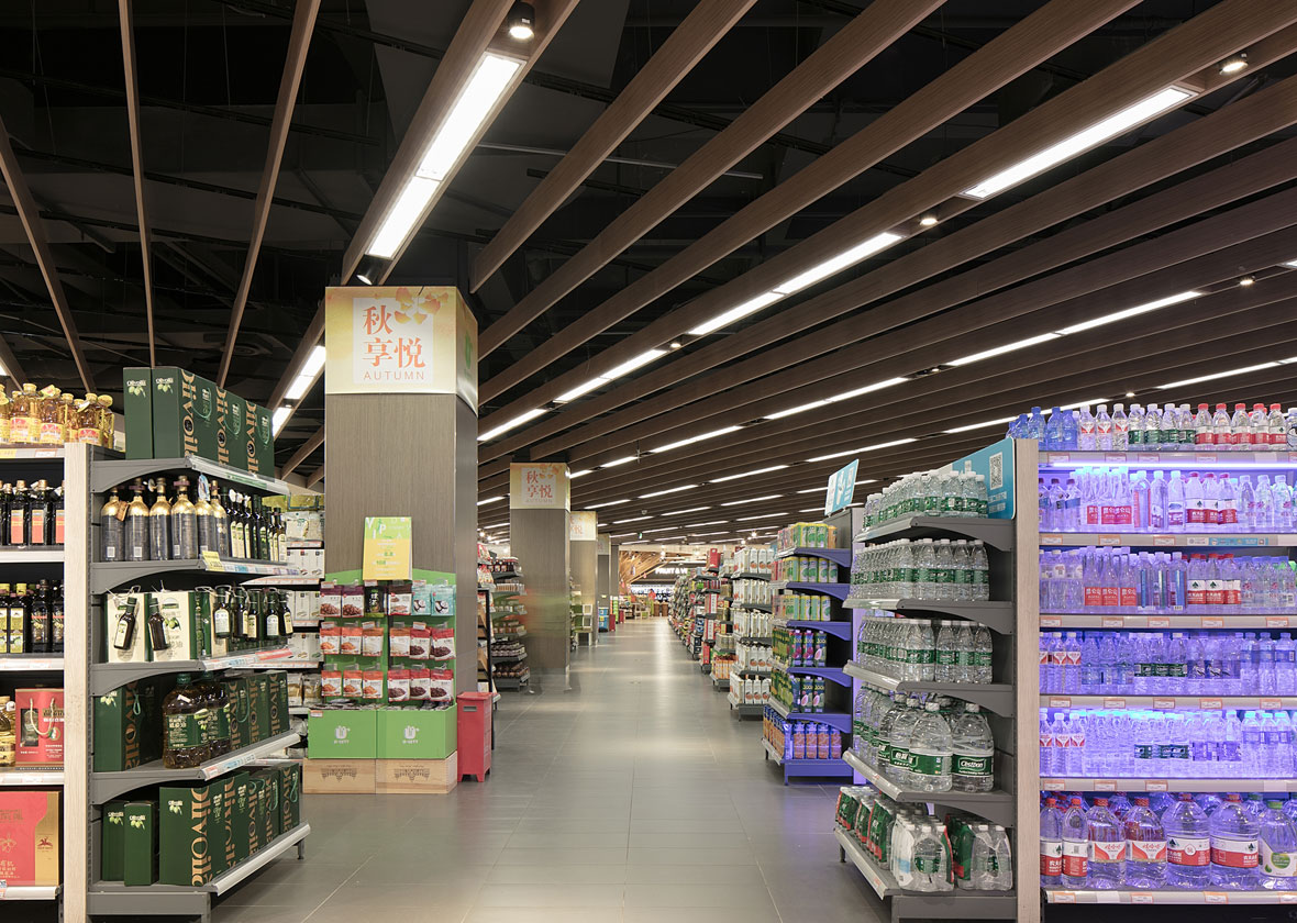 壹晟空间，BSD壹晟空间设计，长沙精品超市设计，U+city，U+城市超市，BSD精品超市设计，湖南精品超市设计，超市装修，超市施工，超市设计